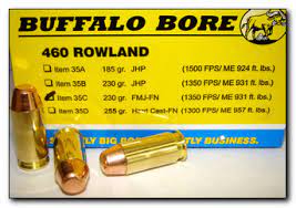 460 Rowland Pistol Handgun Ammunition