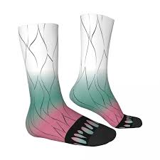 Shinobu Pattern Socks Male Mens Women Winter Stockings Polyester -  AliExpress