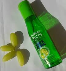 This is a leave in serum and is applied after washing your hair. Garnier Fructis Strengthening Serum Review