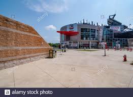 gillette stadium home of the new england patriots stock