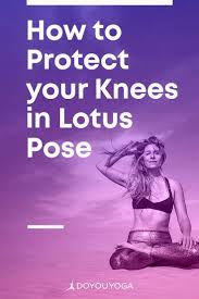 Yoga For Healthy Knees Understanding Biomechanics Can Protect Your Knees In Lotus Pose Doyou Com In 2020 Lotus Pose Happy Yoga Biomechanics