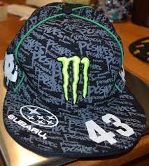 Ken block #43 poster 24 x18 hoonigan racing monster energy drink poster promo. Ken Block Monster Energy Subaru Rally Team Hat Usa 43 Dc Shoes Cap Size 7 3 8 Clothing Shoes Accessories Men S Acces Subaru Rally Monster Energy Dc Shoes