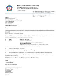 Contoh Surat Permohonan Permit Kutipan Derma Kayuhan Amal