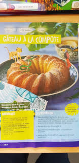 Epingle Par Nathalie Sinnaeve Sur Dessert Gateau A La Compote Compote De Pomme Fruit