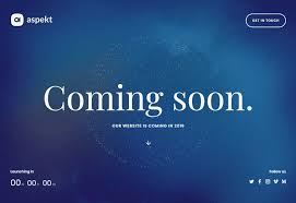 Create short videos which end with a fantastic coming soon page. 35 Vibrant Html Coming Soon Under Construction Web Templates Decolore Net
