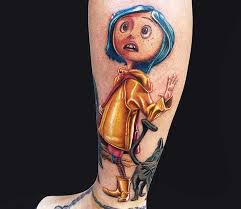 Page with 31 different designs / fonts style for the name coraline. Coraline Tattoo By Marc Durrant Post 25838