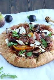 Fancy Balsamic Tomato Galette With Prosciutto And Fresh Figs Del S Cooking Twist Recette Idee Recette Figues Fraiches Recette Figues Fraiches