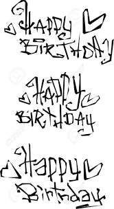 Deseo Del Feliz Cumpleanos Corto Las Fuentes Rizadas Liquidas Del Graffiti Ilustraciones Vectoriales Clip Art Vectorizado Libre De Derechos Image 45065371 Inicio » festividades » otras festividades » graffiti ¡feliz cumpleaños!