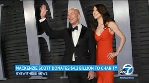Ms scott posted about the gifts on social media, also saying that she has changed her surname from bezos. Mackenzie Scott Announces She S Donating 2 7 Billion To Nearly 300 Organizations Abc13 Houston
