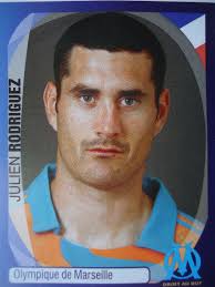 Panini 249 Julien Rodriguez Olympique Marseille UEFA CL 2007/08