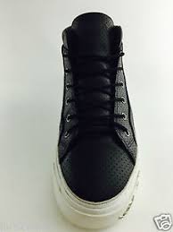 Details About K1x Nation Of Hoop Perforated Black Mid Ankle Sneaker Size 11usa 10 Uk
