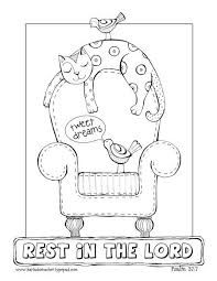 If you're joining us for the first time, you can find day 1 here and. God Rested Coloring Pages