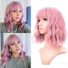 Alles rund um kostüme & verkleiden. Vckovcko Pastell Gewellte Perucke Mit Luftknallen Kurze Bob Lila Rosa Perucke Lockige Gewellte Schulterlange Pastell Bob Synthetische Cosplay Perucke Fur Madchen Bunte Kostum Perucken 12 Lila Rosa Amazon De Beauty