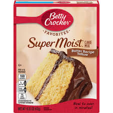 Make cake without the usual mess; Save On Betty Crocker Super Moist Cake Mix Butter Recipe Yellow Order Online Delivery Martin S