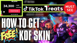How To Get Free Kof Time Limited Epic Or Lightborn Skin Tiktok Treats Mlbb Youtube