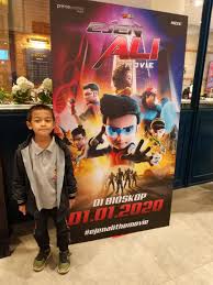 Menutup Liburan Dengan Nonton Ejen Ali Bersama Si Abang