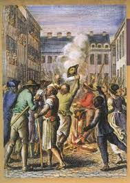 Bostonians Protest The Stamp Act By Burning Stamps In A Bonfire Art By Daniel Chodowiecki Historical Painting American Art American History