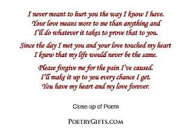 Poems of all kinds on themes such as love, sister, wife, for her, wedding, acrostic, flower, haiku, friendship and more poems are submitted each day. Poems Of Regret And Apology Infosuba Org