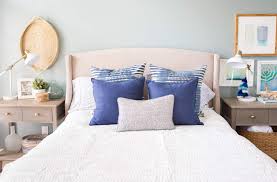 For a refreshing summer feel, yellow is great choice for an accent color. 12 Beautiful Blue And White Bedrooms