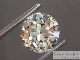 Yellow Diamond Old European Cut Diamond Loose Diamond