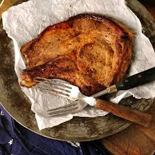 If you plan to make ahead, allow the butter to come to room temperature before spreading over the pork. Marinated Pork Chops Loaves And Dishes