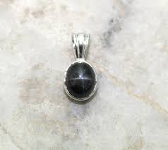 Black Star Diopside Pendant 925 Sterling Silver Pendant Etsy Nature Pendant Diopside Gemstone Pendant