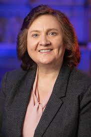 Lynne Parker, associate vice chancellor and director of the new AI  Tennessee Initiative at UT, poses for a portrait inside the Min H. Kao  Electrical Engineering and Computer Science building