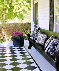 So i've been putting off picking one out, until i realized i could make my own outdoor rug. Faux Painted Floor Runner Thistlewood Farm