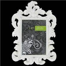 Green Tree Gallery 5 X 7 White Bright Glossy Baroque Resin Picture Frame Shop Hobby Lobby Picture Frame Shop Frame Wedding Frames
