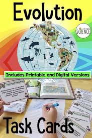 Evolution Task Cards Printable And Digital Distance Learning Task Cards Critical Thinking Skills Evolution