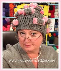 Ravelry: Oma's Curlers Hat pattern by Sara Sach