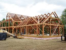 Single story post and beam homes. Timber Framing 101 What Is A Timber Frame House