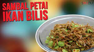 Ikan bilis lagi byk, ambik santan dari sebiji kelapa. Sambal Petai Ikan Bilis Bom Youtube