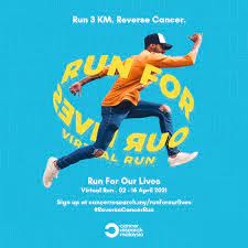 Designed as part obstacle course and part musical festival, this event is the world's premier 5k race where you will be chased by the walking dead. Wanna Run For Charity Join The Run For Our Lives Virtual Run To Help Beat Cancer Lifestyle Rojak Daily