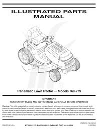 Parts made by mtd to make your equipment function to its full potential. Mtd 760 Illustrated Parts Manual Pdf Download Manualslib