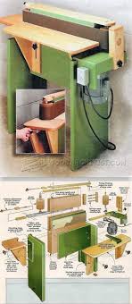 Edge Sander Plans Sanding Tips Jigs And Techniques Woodarchivist Com Woodworking Woodworking Plans Homemade Tools