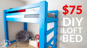 The classic loft bed with under space check full plan. Build Your Kid S Dream Bed From 2x4 S Diy Loft Bed Youtube