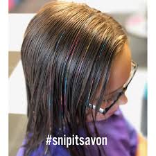 Slide the knot through no more than 3. Snip Its Salon Avon On Twitter Shine This Summer By Adding Hair Tinsel At Snipitsavon Hairtinsel Avonohio Avonoh Avonlakeohio Northridgevilleohio Westlakeohio Bayvillageohio Lorainohio Loraincounty Elyriaohio Kidhairstylist Kidhairsalon