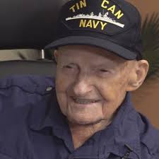 Happy Birthday to WWII Navy veteran, Chief Petty Officer William 'Bill'  Monfort! Mr. Monfort turns 108 today, December 17, 2024! Monfort lives in a  care center in Clearwater, FL. He is believed