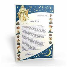 Damit kannst du deinen mietvertrag schriftlich. Personalisieter Brief Vom Christkind Fur Ihr Kind