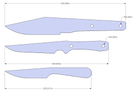 Printing directly from your browser's preview can distort the dimensions. Knife Drawings Knife Template Knife Patterns Knife
