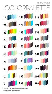 Zoom In Real Dimensions 416 X 750 Color Swatches Color Theory Art