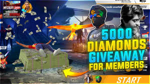 Gyan gaming live dj alok & diamonds. Youtube Video Statistics For Garena Free Fire Live Only Member Join 5000 Diamond Giveaway Noxinfluencer