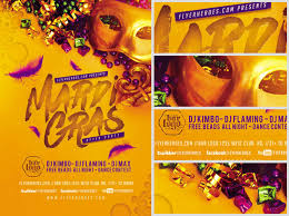 More ways to get creative with your party invitations. Mardi Gras After Party Flyer Template Flyerheroes