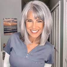 Grace Filled Beauty On Instagram Be Strong Be Fearless Be Beautiful And Believe That Anything Grey Hair Transformation Long Gray Hair Medium Hair Styles