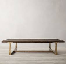 Rh Source Books Rh Interiors 20 In 2020 Wood Coffee Table Living Room Coffee Table Rectangular Coffee Table