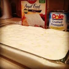 Lowfat Pineapple Angel Food Cake Angle Food Cake Recipes Angel Food Cake Mix Recipes Pineapple Angel Food