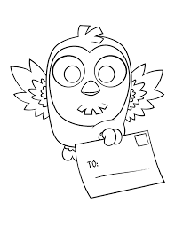 Die 85 besten bilder von zauberschule from harry potter owl coloring pages. Owl Coloring Page By Rebel Penguin On Deviantart