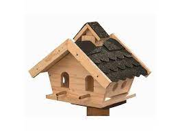 Sie erhalten das haus wie nachfolgend beschrieben: Holz Vogelfutterhaus Ybbs Mauk Gartenwelt