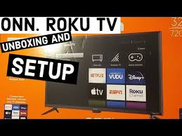 Onn Roku Tv Unboxing And Setup Youtube